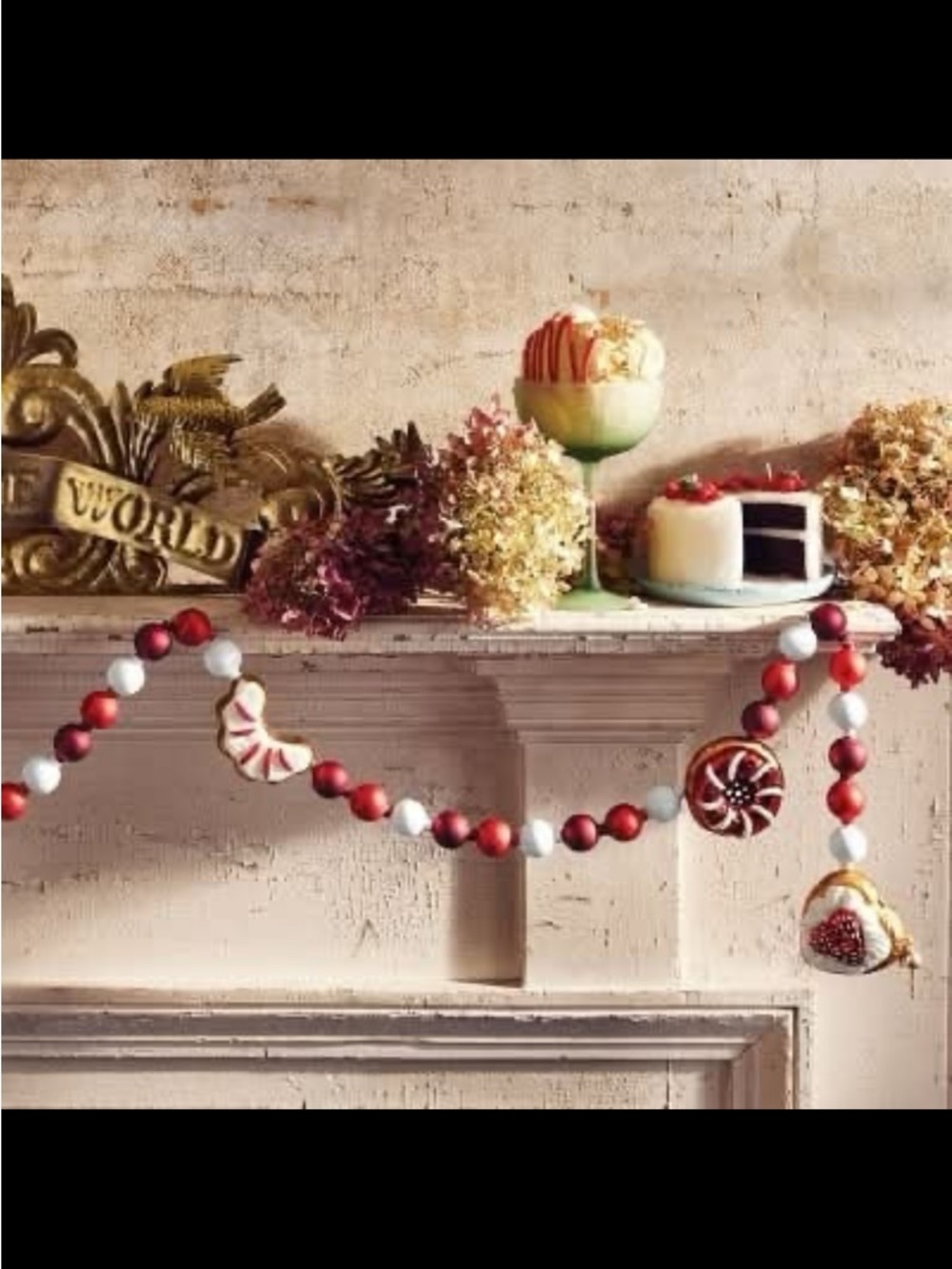 60” Glass cookie garland - John Derian with Target